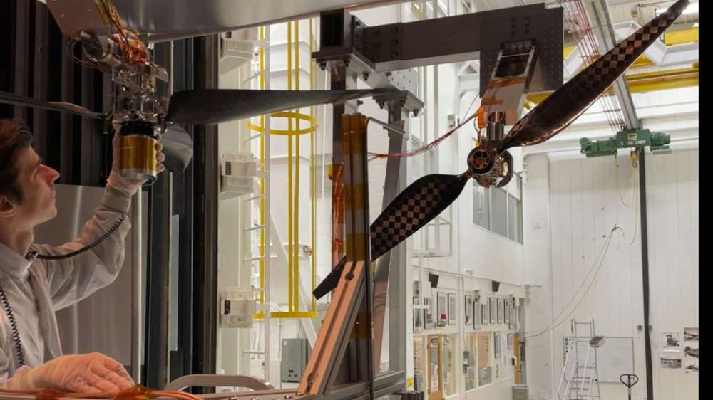 New Rotor Designs Could Help Mars Helicopters Fly Farther